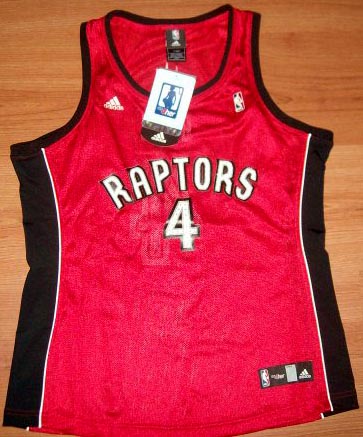 ladies raptors jersey