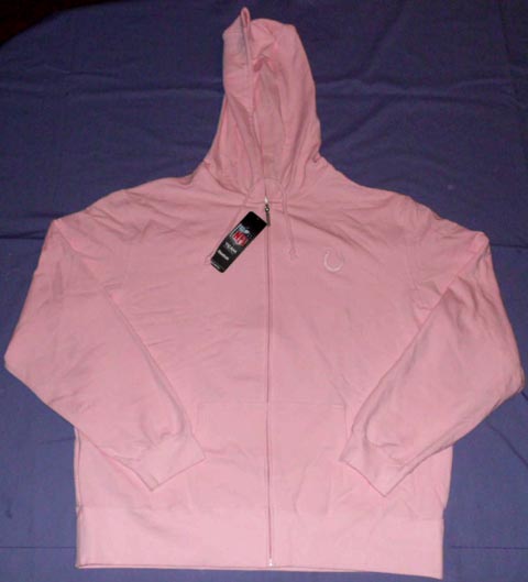 Pink Full Zip Reebok NFL Womens Jacket 